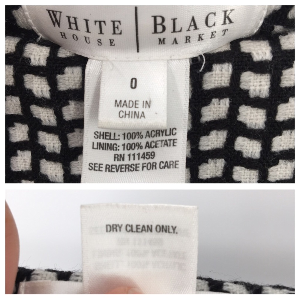 WHBM Woven Skirt with Fringe and Lace - Picture 7 of 8